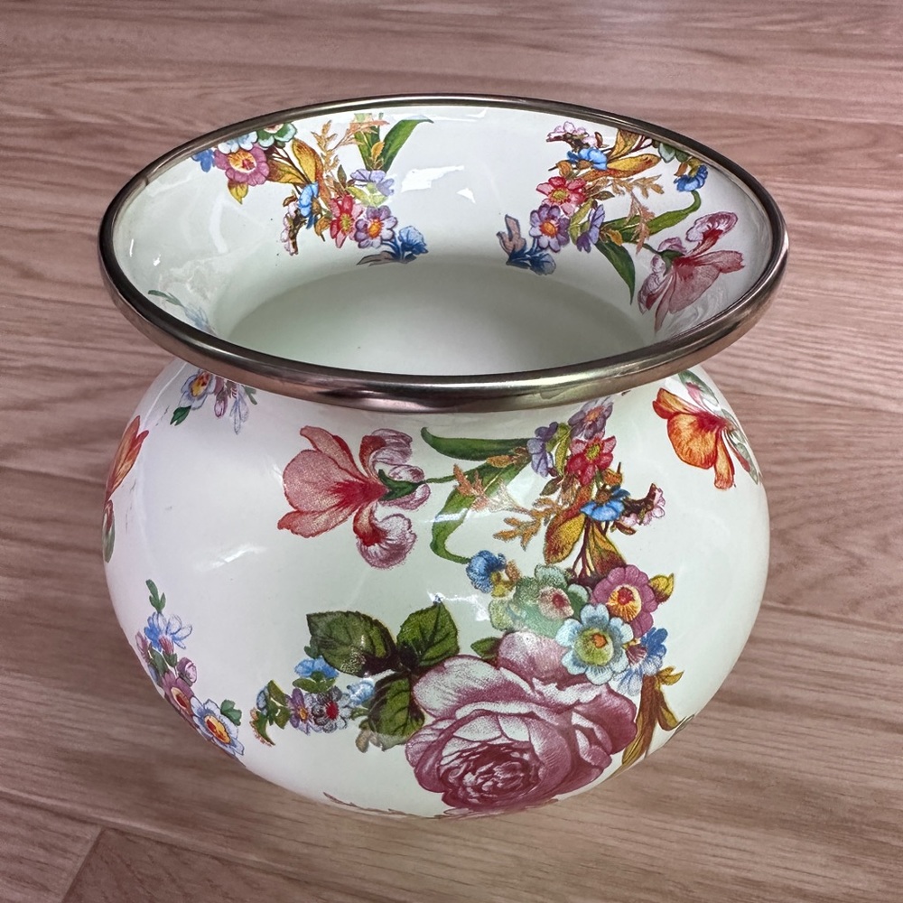 Mackenzie childs floral vase